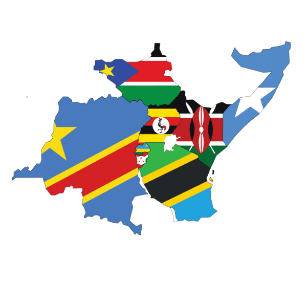 East African Community Map